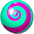 Symbol Purple Green Ball