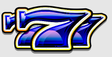 Symbol blue seven