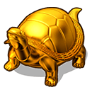 Symbol Gold Turtule