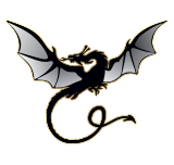 Symbol black dragon