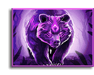 Symbol Purple bear