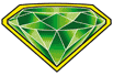 Symbol Green Diamond