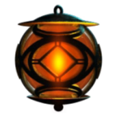 Symbol Orange Lamp