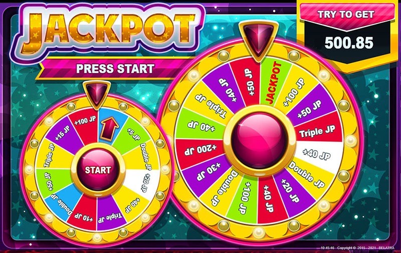 Jackpot Wheel of Fortune bonus