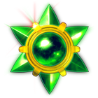 Symbol Diamond Green Star