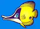 Symbol Yellow Fish